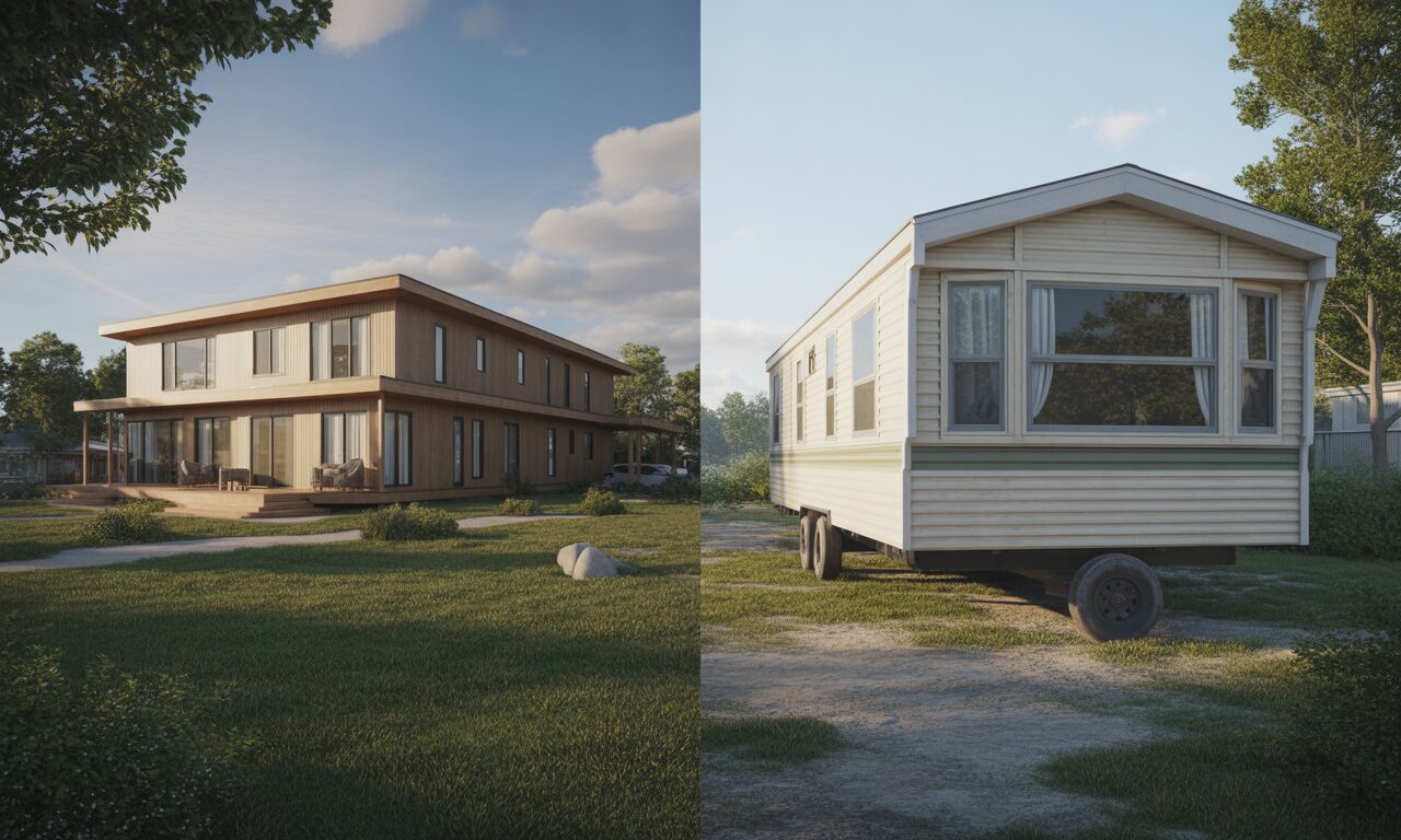 découvrez les différences essentielles entre maison modulaire et maison mobile pour faire un choix éclairé lors de votre projet immobilier.