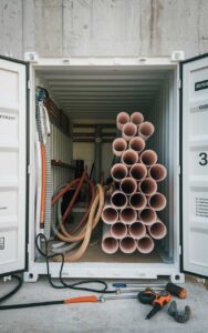 Raccordement container : guide complet pour une installation réussie