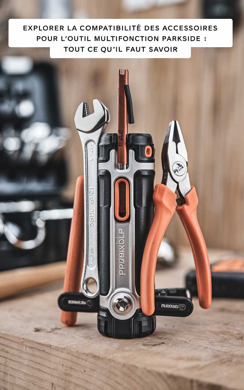Explorer la compatibilité des accessoires pour l’outil multifonction parkside : tout ce qu’il faut savoir