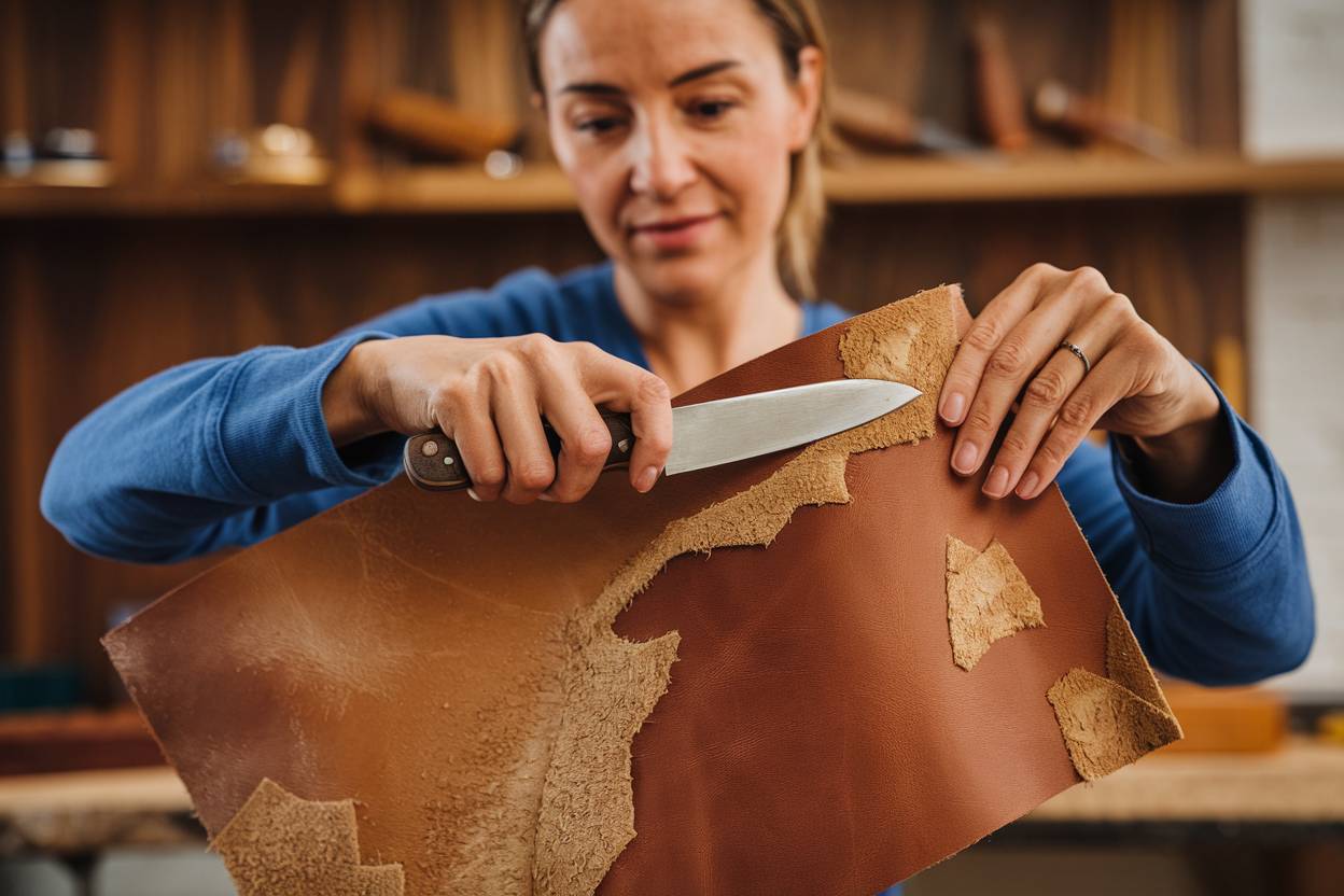 Comment restaurer le simili cuir qui s’effrite : astuces et techniques efficaces