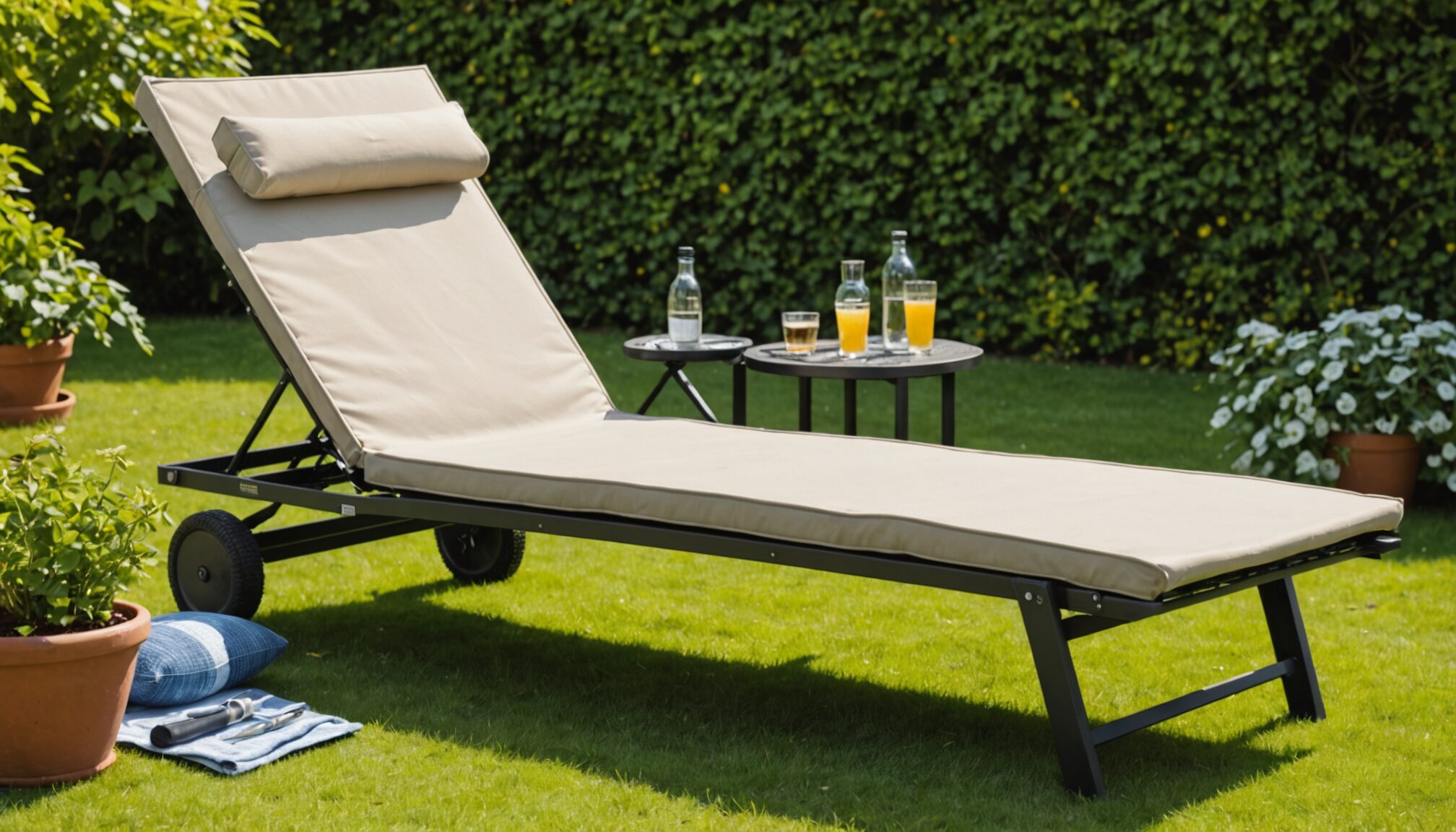 découvrez notre guide pratique pour remplacer facilement la toile de votre bain de soleil par du textilène, un matériau résistant et confortable.