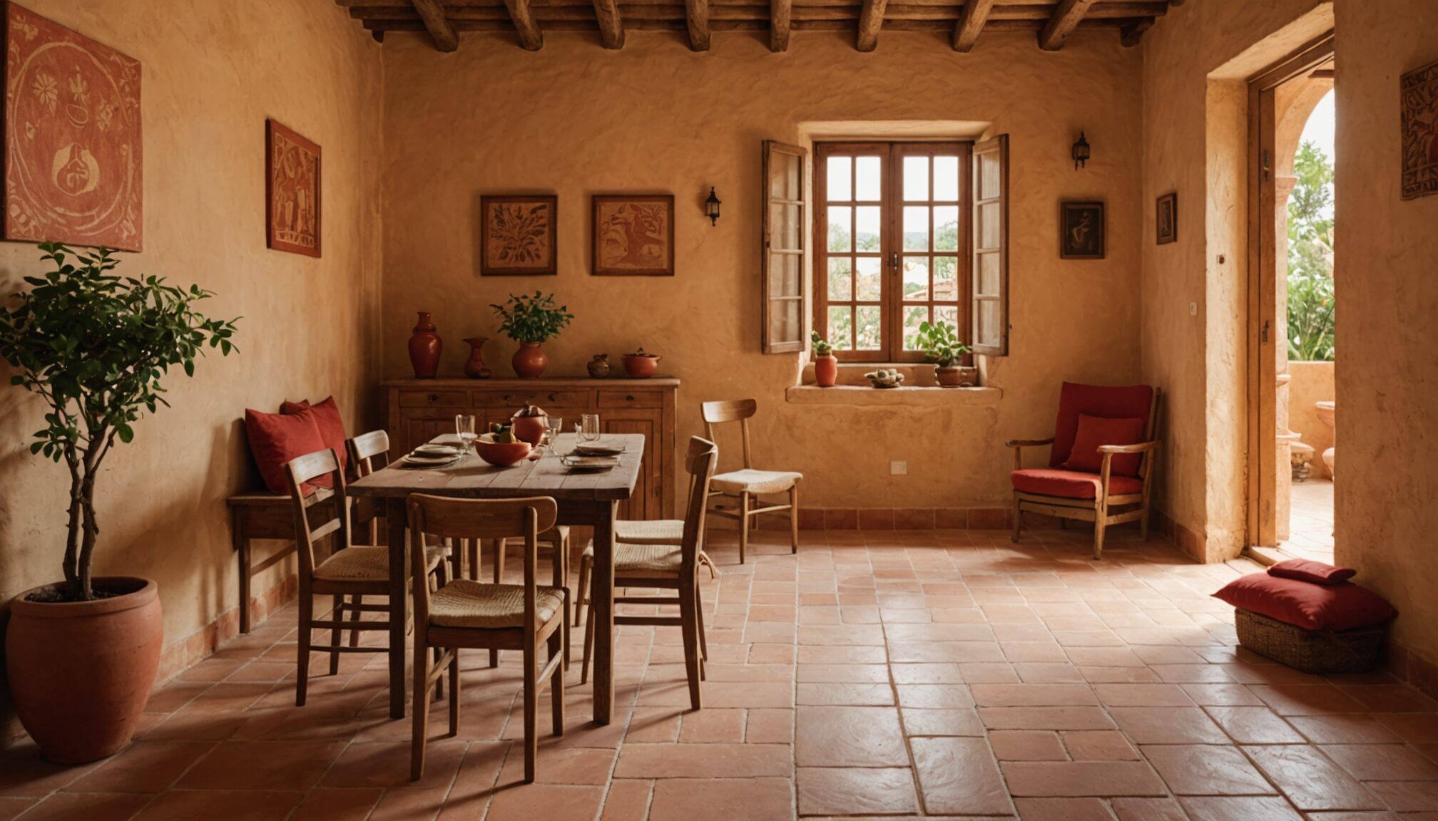 découvrez quelles teintes associer aux tomettes rouges pour créer une ambiance chaleureuse et élégante dans votre intérieur. conseils de décoration pour harmoniser vos sols en terre cuite.