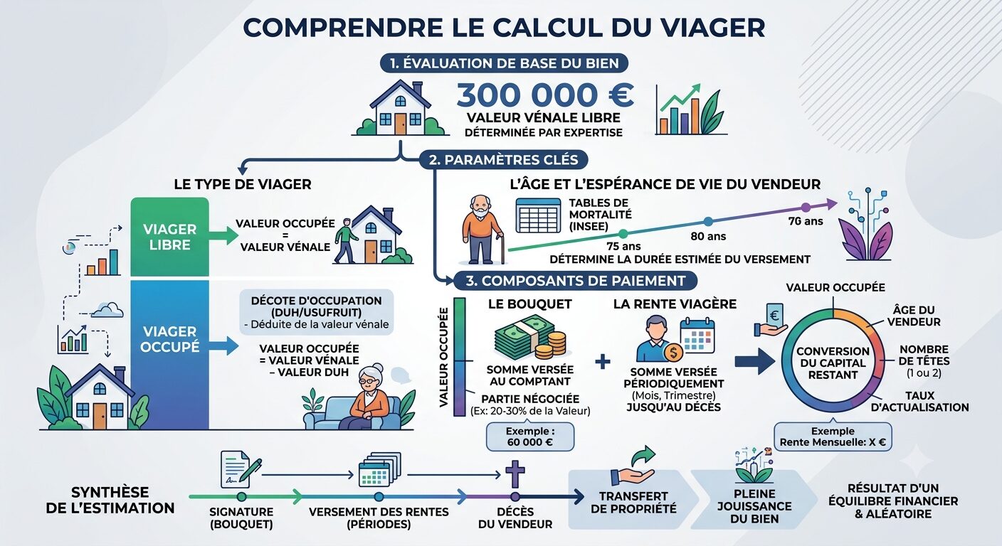 calcul viager